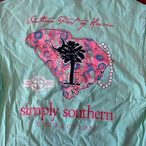 Simply Southern 100% Cotton Tshirt Sz L